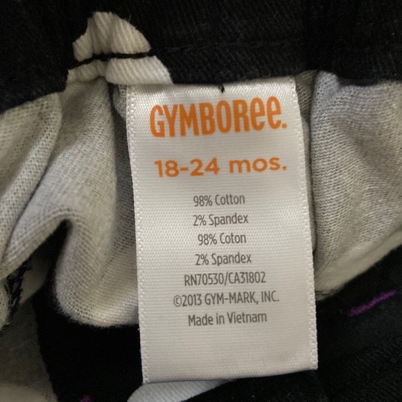 Gymboree Purrfectly Fabulous Black & White Spotted Pants - Picture 5 of 5